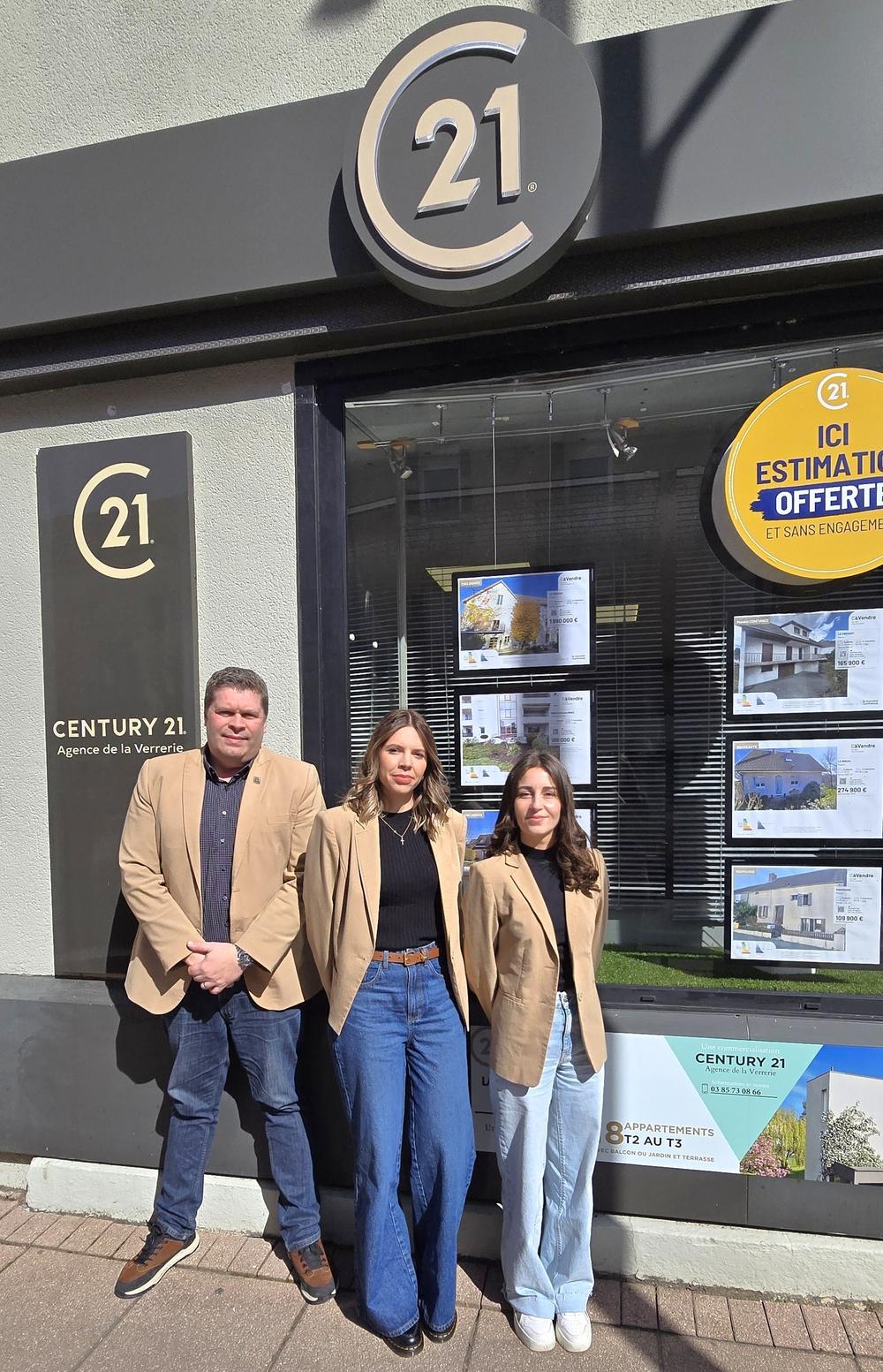 l'équipe de l'agence Agence de la Verrerie