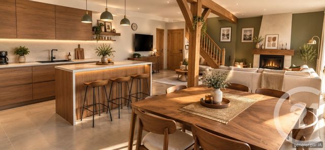 maison à vendre - 6 pièces - 169.0 m2 - MARMAGNE - 71 - BOURGOGNE - Century 21 Agence De La Verrerie