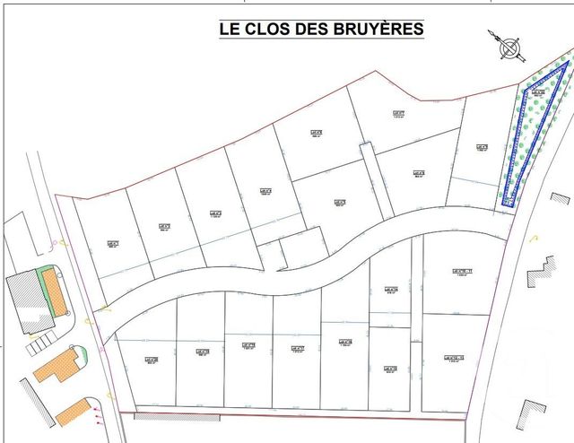 terrain à vendre - 622.0 m2 - 71 - BOURGOGNE - Century 21 Agence De La Verrerie