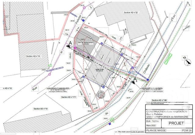 terrain à vendre - 325.0 m2 - 71 - BOURGOGNE - Century 21 Agence De La Verrerie