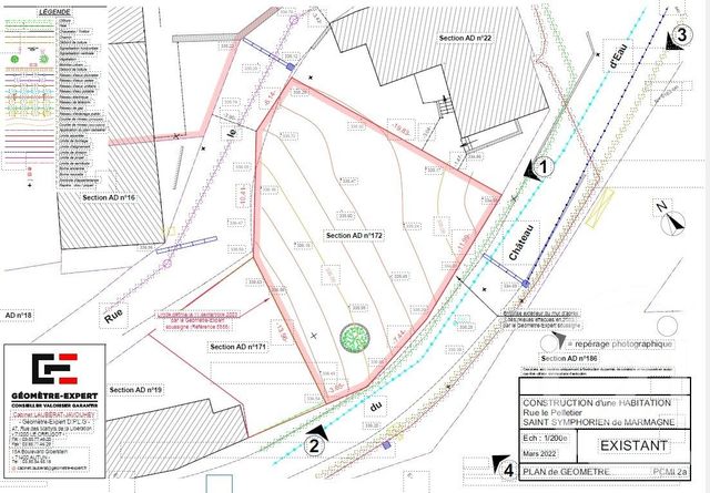 terrain à vendre - 325.0 m2 - 71 - BOURGOGNE - Century 21 Agence De La Verrerie